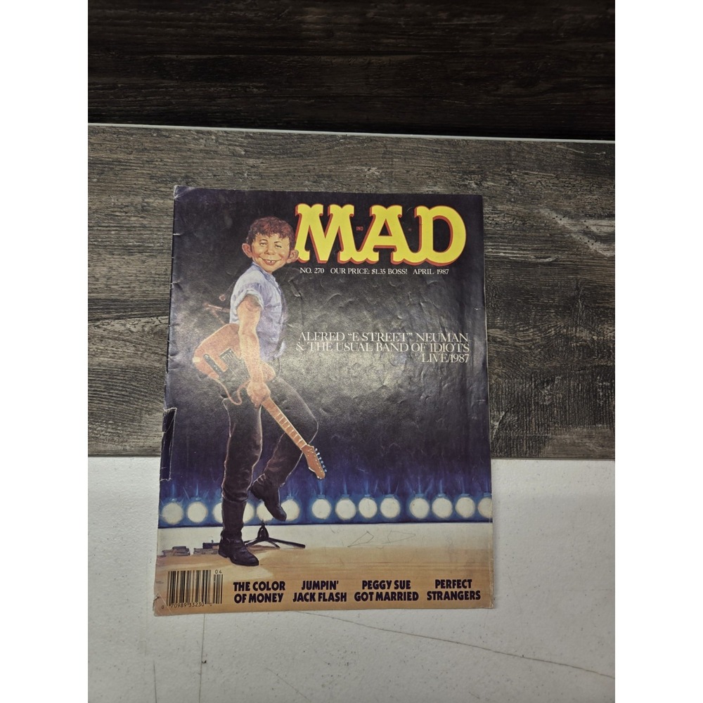 Mad Magazine  April 1987 No‎ 270  Bruce Springsteen